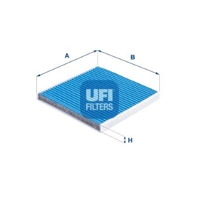 Ufi 34.269.00 Фільтр салону 3426900: Купити в Україні - Добра ціна на EXIST.UA!