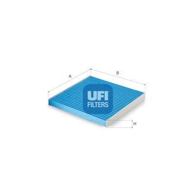 Ufi 34.286.00 Фільтр салону 3428600: Купити в Україні - Добра ціна на EXIST.UA!