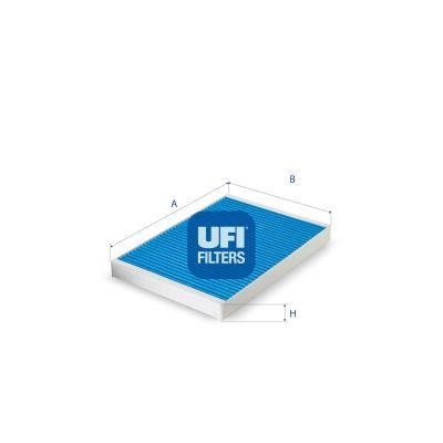 Ufi 34.101.00 Фільтр салону 3410100: Купити в Україні - Добра ціна на EXIST.UA!