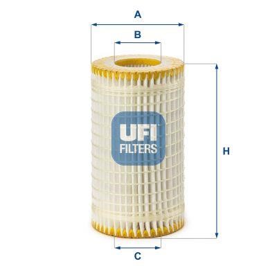 Ufi 25.059.00 Фільтр масляний 2505900: Приваблива ціна - Купити в Україні на EXIST.UA!