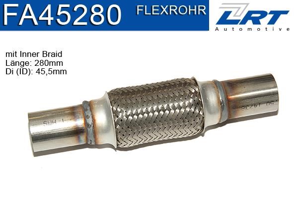 LRT Fleck FA45280 Труба гофрована FA45280: Купити в Україні - Добра ціна на EXIST.UA!