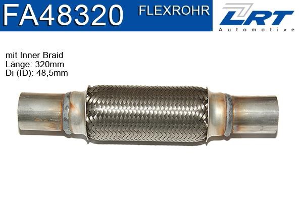 LRT Fleck FA48320 Труба гофрована FA48320: Купити в Україні - Добра ціна на EXIST.UA!