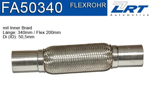 LRT Fleck FA50340 Труба гофрована FA50340: Купити в Україні - Добра ціна на EXIST.UA!