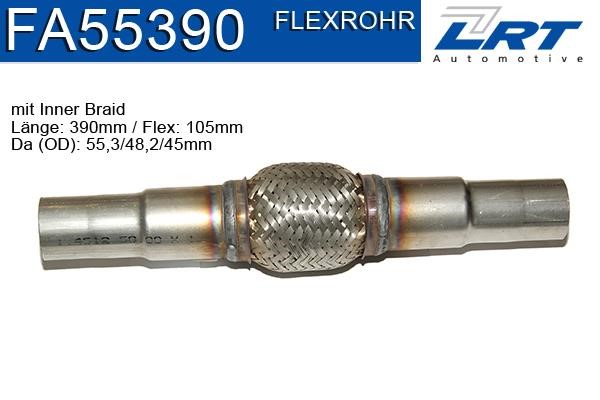 LRT Fleck FA55390 Труба гофрована FA55390: Купити в Україні - Добра ціна на EXIST.UA!