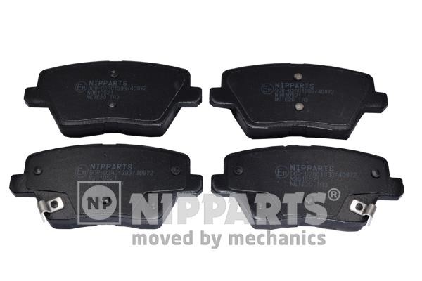 Nipparts N3610521 Гальмівні колодки, комплект N3610521: Купити в Україні - Добра ціна на EXIST.UA!