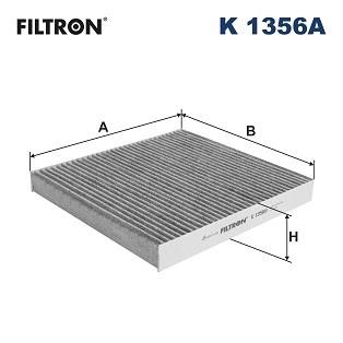 Filtron K 1356A Фільтр салону K1356A: Купити в Україні - Добра ціна на EXIST.UA!