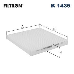 Filtron K 1435 Фільтр салону K1435: Купити в Україні - Добра ціна на EXIST.UA!