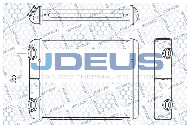 J. Deus M-223032A Теплообмінник, система опалення салону M223032A: Купити в Україні - Добра ціна на EXIST.UA!