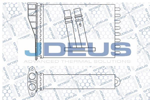 J. Deus M-2230512 Теплообмінник, система опалення салону M2230512: Приваблива ціна - Купити в Україні на EXIST.UA!