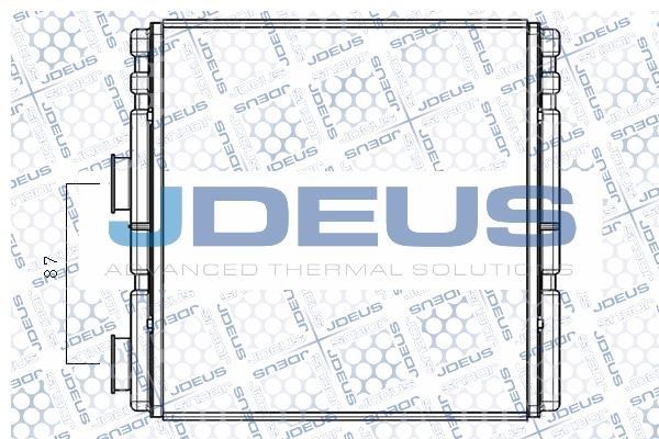 J. Deus M-2231030 Теплообмінник, система опалення салону M2231030: Приваблива ціна - Купити в Україні на EXIST.UA!