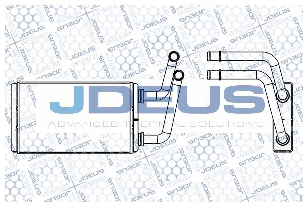 J. Deus M-223120A Теплообмінник, система опалення салону M223120A: Купити в Україні - Добра ціна на EXIST.UA!