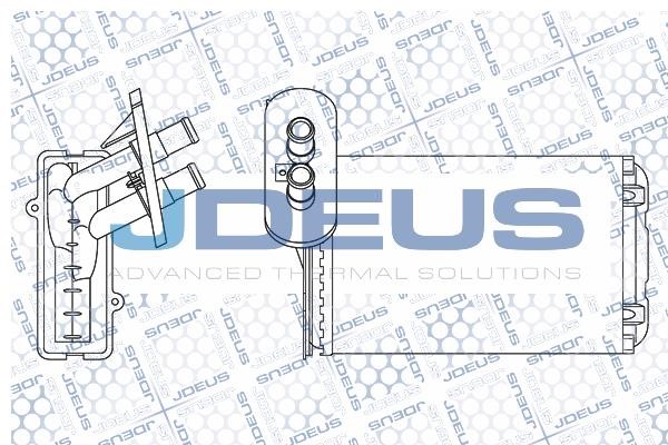 J. Deus M-2300030 Радіатор опалювача салону M2300030: Приваблива ціна - Купити в Україні на EXIST.UA!
