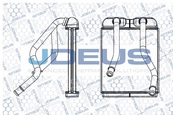 J. Deus M-2300570 Теплообмінник, система опалення салону M2300570: Купити в Україні - Добра ціна на EXIST.UA!