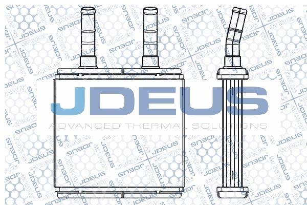 J. Deus M-254009A Теплообмінник, система опалення салону M254009A: Купити в Україні - Добра ціна на EXIST.UA!