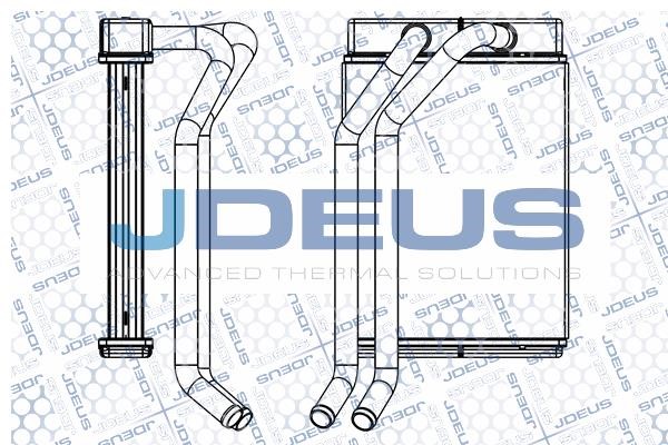 J. Deus M-2540240 Радіатор опалювача салону M2540240: Купити в Україні - Добра ціна на EXIST.UA!