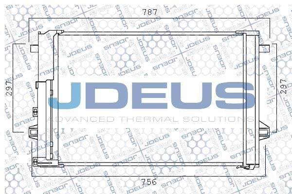 J. Deus M7171030 Радіатор кондиціонера (Конденсатор) M7171030: Купити в Україні - Добра ціна на EXIST.UA!
