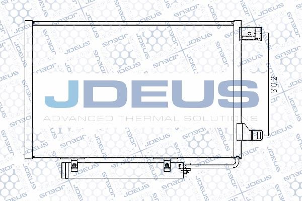 J. Deus M7171120 Радіатор кондиціонера (Конденсатор) M7171120: Купити в Україні - Добра ціна на EXIST.UA!