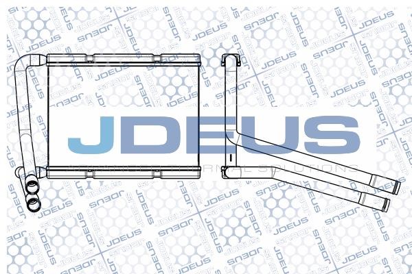 J. Deus M-2650050 Теплообмінник, система опалення салону M2650050: Купити в Україні - Добра ціна на EXIST.UA!