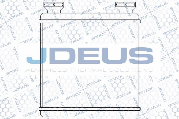 J. Deus M-2750010 Теплообмінник, система опалення салону M2750010: Приваблива ціна - Купити в Україні на EXIST.UA!
