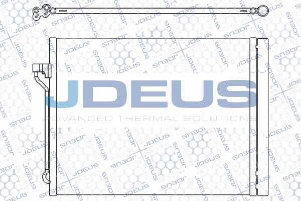 J. Deus M7050830 Радіатор кондиціонера (Конденсатор) M7050830: Купити в Україні - Добра ціна на EXIST.UA!