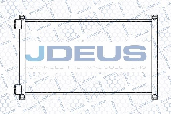 J. Deus M7110720 Радіатор кондиціонера (Конденсатор) M7110720: Купити в Україні - Добра ціна на EXIST.UA!