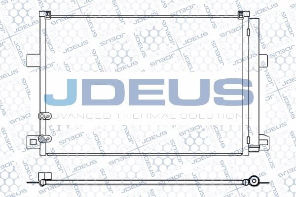 J. Deus M7300200 Радіатор кондиціонера (Конденсатор) M7300200: Купити в Україні - Добра ціна на EXIST.UA!