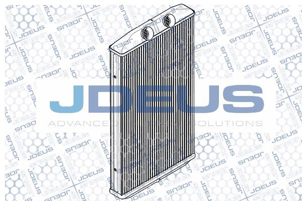 J. Deus RA2140230 Теплообмінник, система опалення салону RA2140230: Купити в Україні - Добра ціна на EXIST.UA!