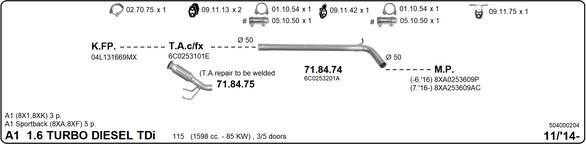 Imasaf 504000204 Глушник 504000204: Купити в Україні - Добра ціна на EXIST.UA!