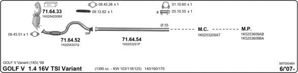 Imasaf 587000464 Глушник 587000464: Купити в Україні - Добра ціна на EXIST.UA!