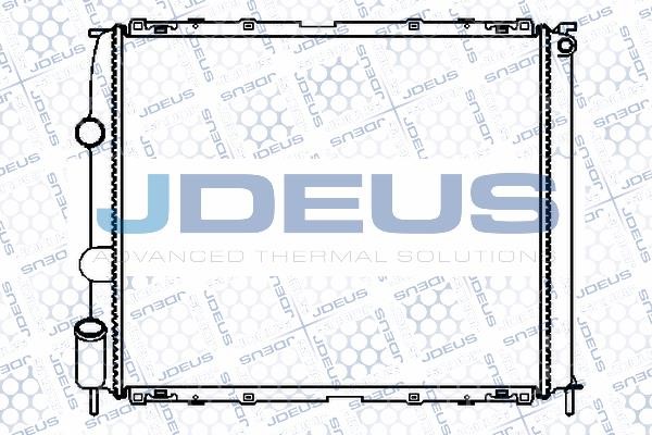 J. Deus 023M77 Радіатор охолодження двигуна 023M77: Приваблива ціна - Купити в Україні на EXIST.UA!