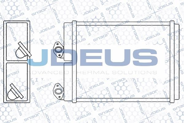 J. Deus 218M44 Теплообмінник, система опалення салону 218M44: Купити в Україні - Добра ціна на EXIST.UA!