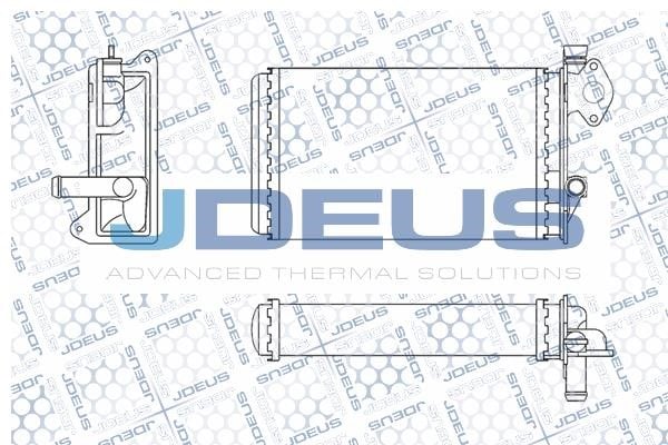 J. Deus 230V04 Радіатор опалювача салону 230V04: Приваблива ціна - Купити в Україні на EXIST.UA!