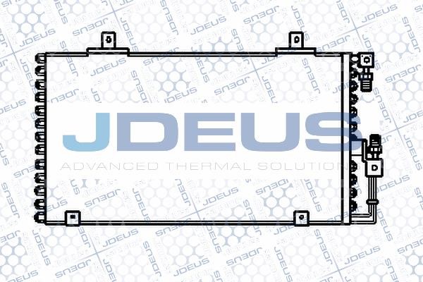 J. Deus 701M05 Радіатор кондиціонера (Конденсатор) 701M05: Купити в Україні - Добра ціна на EXIST.UA!