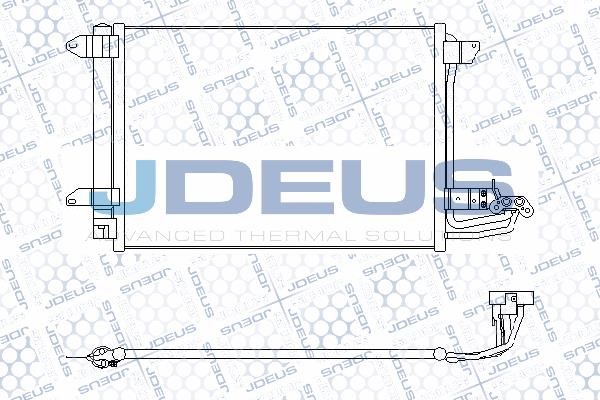 J. Deus 730M06A Радіатор кондиціонера (Конденсатор) 730M06A: Купити в Україні - Добра ціна на EXIST.UA!