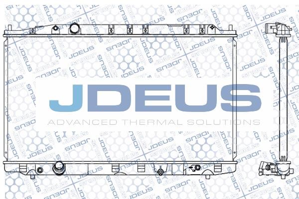 J. Deus M-0130350 Радіатор охолодження двигуна M0130350: Купити в Україні - Добра ціна на EXIST.UA!