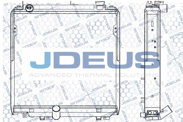 J. Deus M-0280860 Радіатор, система охолодження двигуна M0280860: Купити в Україні - Добра ціна на EXIST.UA!