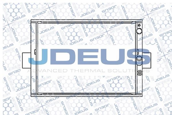 J. Deus M-0140030 Радіатор, система охолодження двигуна M0140030: Купити в Україні - Добра ціна на EXIST.UA!