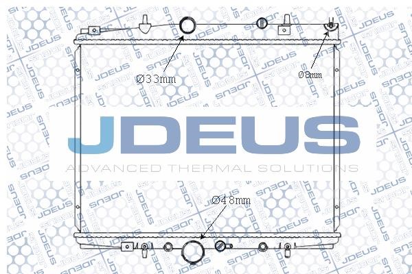 J. Deus M-0210030 Радіатор, система охолодження двигуна M0210030: Купити в Україні - Добра ціна на EXIST.UA!