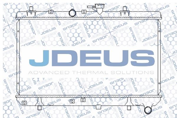 J. Deus M-065030A Радіатор, система охолодження двигуна M065030A: Купити в Україні - Добра ціна на EXIST.UA!