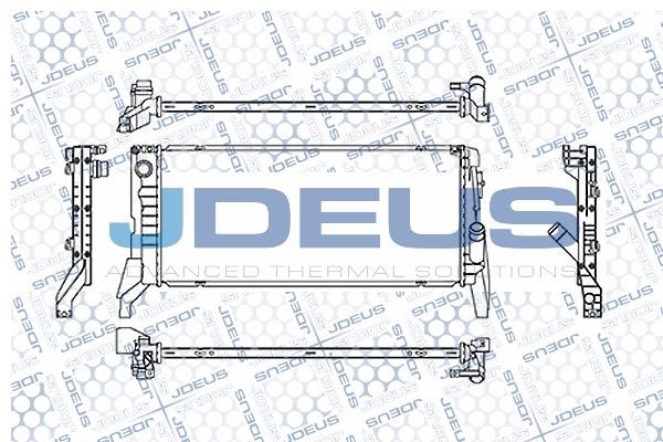 J. Deus M-0050880 Радіатор, система охолодження двигуна M0050880: Купити в Україні - Добра ціна на EXIST.UA!