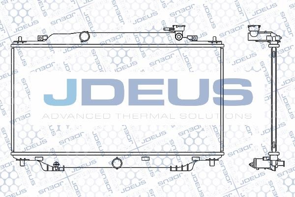 J. Deus M0160060 Радіатор охолодження двигуна M0160060: Купити в Україні - Добра ціна на EXIST.UA!