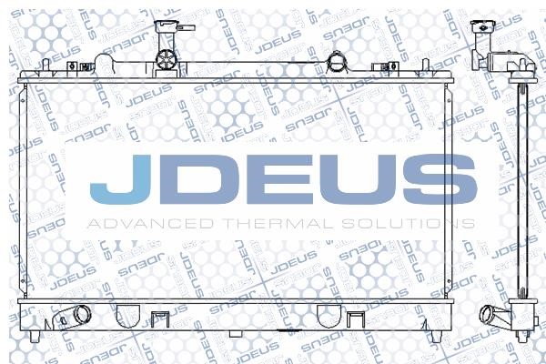 J. Deus M-0160290 Радіатор, система охолодження двигуна M0160290: Купити в Україні - Добра ціна на EXIST.UA!