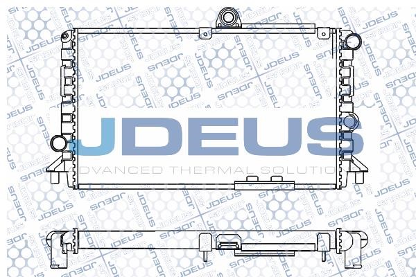 J. Deus M-000005A Радіатор, система охолодження двигуна M000005A: Купити в Україні - Добра ціна на EXIST.UA!