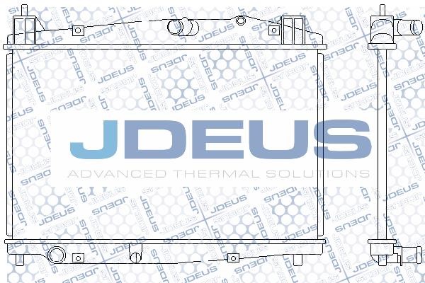 J. Deus M-0160340 Радіатор охолодження двигуна M0160340: Купити в Україні - Добра ціна на EXIST.UA!