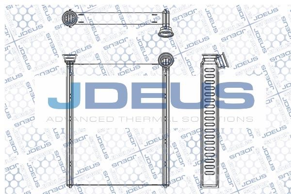 J. Deus M-2070390 Теплообмінник, система опалення салону M2070390: Купити в Україні - Добра ціна на EXIST.UA!