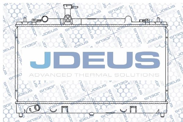 J. Deus M-0160450 Радіатор, система охолодження двигуна M0160450: Купити в Україні - Добра ціна на EXIST.UA!