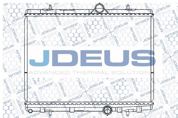 J. Deus M-0210570 Радіатор, система охолодження двигуна M0210570: Купити в Україні - Добра ціна на EXIST.UA!