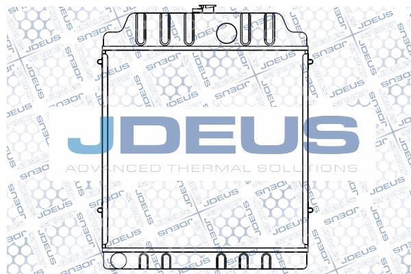 J. Deus M-0980030 Радіатор, система охолодження двигуна M0980030: Купити в Україні - Добра ціна на EXIST.UA!