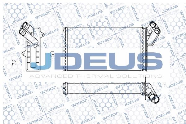 J. Deus M-2110530 Теплообмінник, система опалення салону M2110530: Купити в Україні - Добра ціна на EXIST.UA!