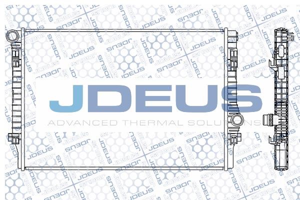 J. Deus M-0300190 Радіатор, система охолодження двигуна M0300190: Купити в Україні - Добра ціна на EXIST.UA!